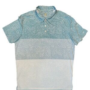 Chubbies Polo Shirt Mens 2XL XXL‎ Colorblock Performance Stretch